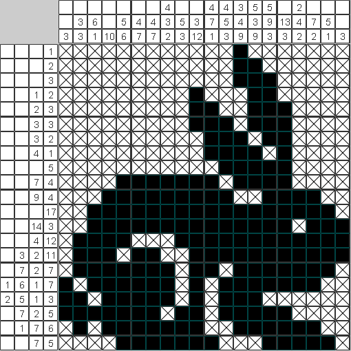 Японский рисунок Зайка