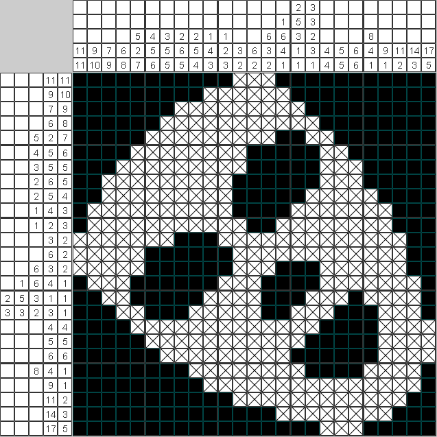 Японский рисунок Маска