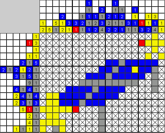 Цветной японский рисунок Ping Pong