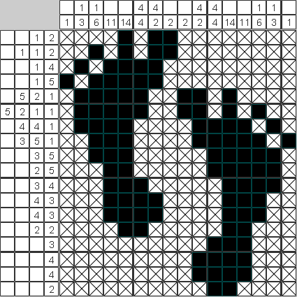 Японский рисунок Следы