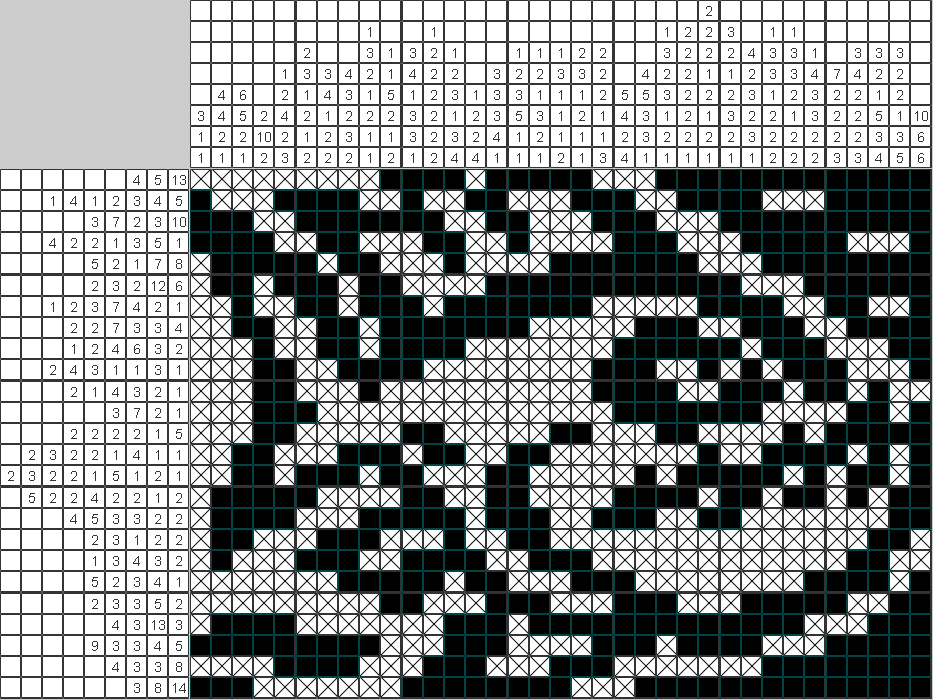 Японский рисунок Пиранья