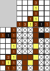 Цветной японский рисунок жирафик