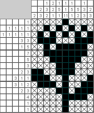 Японский рисунок Тюльпан