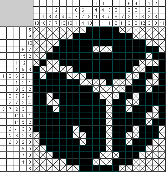 Японский рисунок Игральная кость