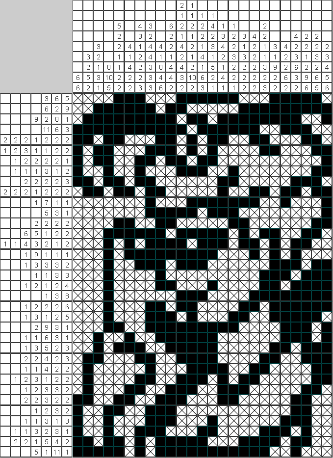 Японский рисунок Маска