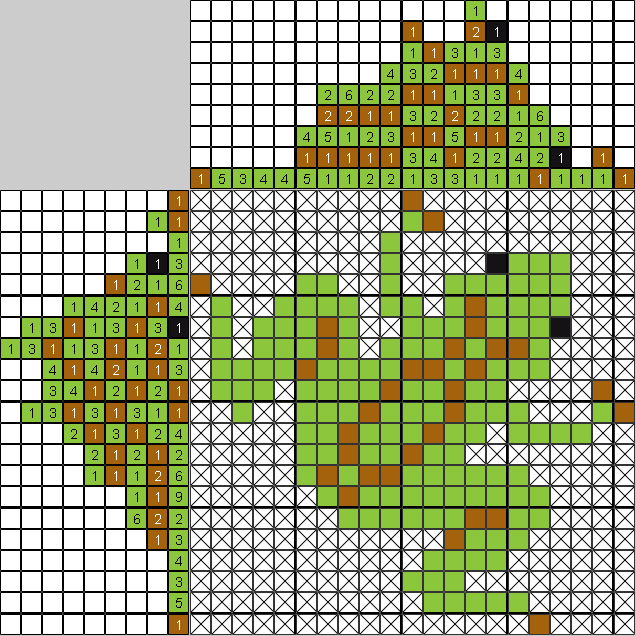 Цветной японский рисунок Жабка