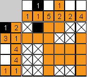 Цветной японский рисунок Крохотный пес