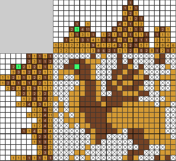 Цветной японский рисунок Грифон