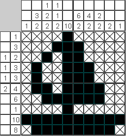 Японский рисунок Маленький парусник