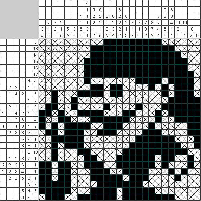 Японский рисунок Гном